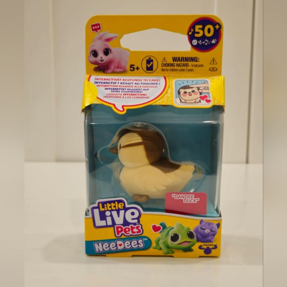 Brand new LITTLE LIVE PETS NEEDEES RARE DANDEE DUCK